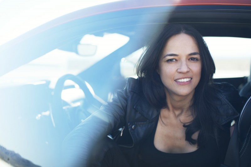 Michelle Rodriguez Jaguar F-Type SVR - AutoBuzz.my