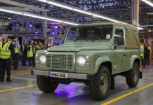 The last Land Rover Defender leaves production line after 68 years