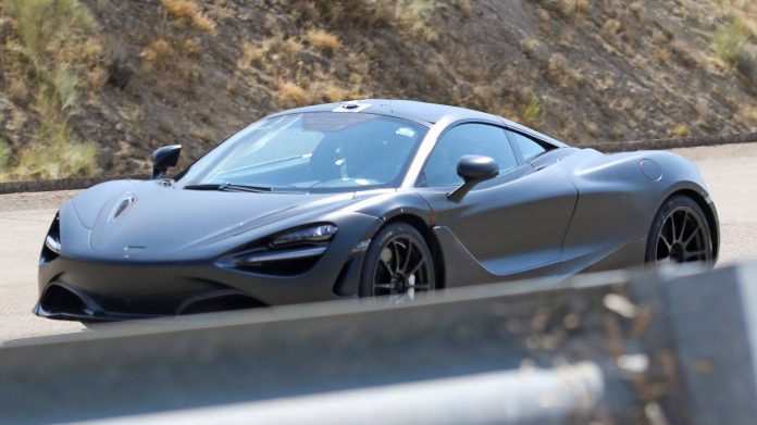 2017 McLaren P14 Spied