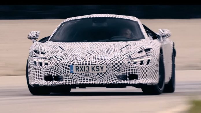 2017 McLaren P14 on Track