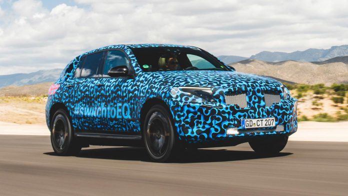 Testfahrten in der Hitze Spaniens: Der Mercedes-Benz EQC auf Sommererprobung