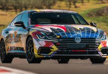 Volkswagen apprentices in Australia has built a 489 hp Arteon “Art Car”
