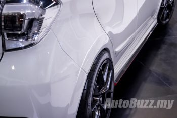 Body kit of Myvi S-Edition in Brunei not by Perodua