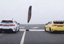 Check out this drag race between the BMW M135i xDrive and the Mercedes-AMG A35 4MATIC