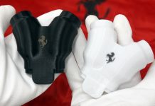 Would it be wrong to want one of these Ferrari-branded respirator valves, for no reason?