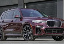 This BMW X7 in BMW Individual’s Ametrin Metallic colour is simply a show stopper