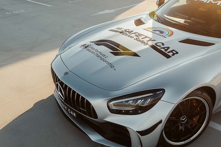 Mercedes-AMG GT R F1 Safety Car returns with a new look!