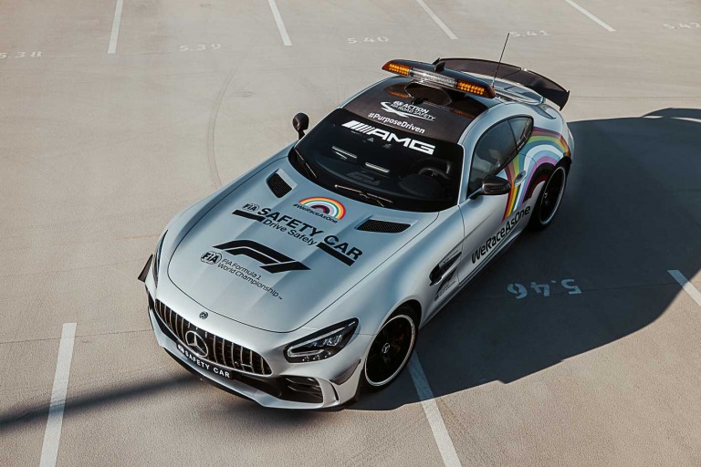 Mercedes-AMG GT R F1 Safety Car returns with a new look!