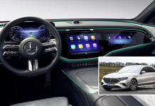 Next-gen Mercedes-Benz E-Class W214 interior revealed – Superscreen debuts with in-car TikTok app