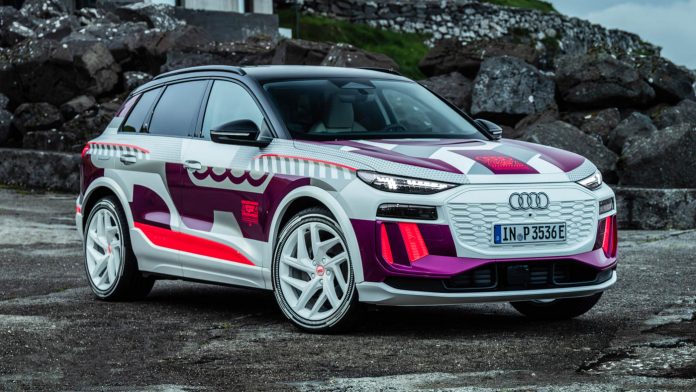 Audi Q6 e-tron prototype