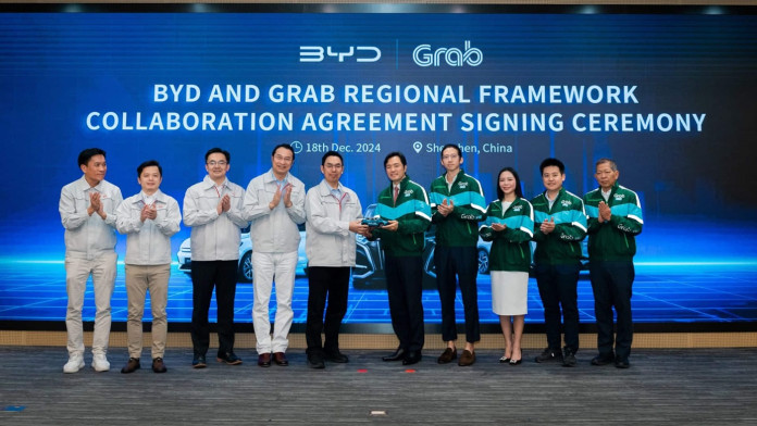 BYD-Grab-EV-partnership