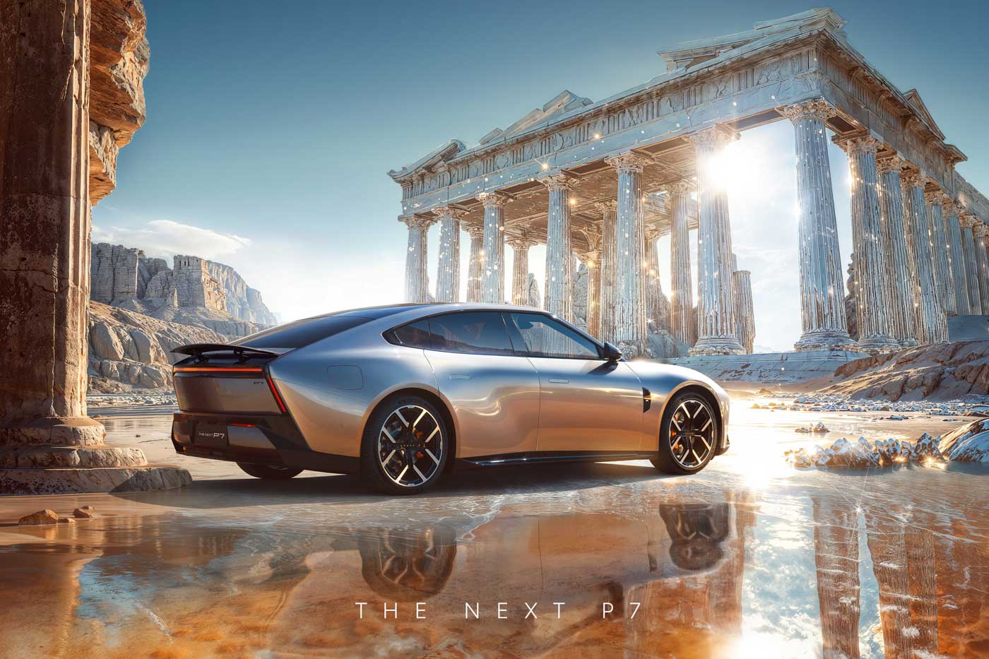 2nd-gen Xpeng P7 gets scissor doors, looks more Cyberpunk than the