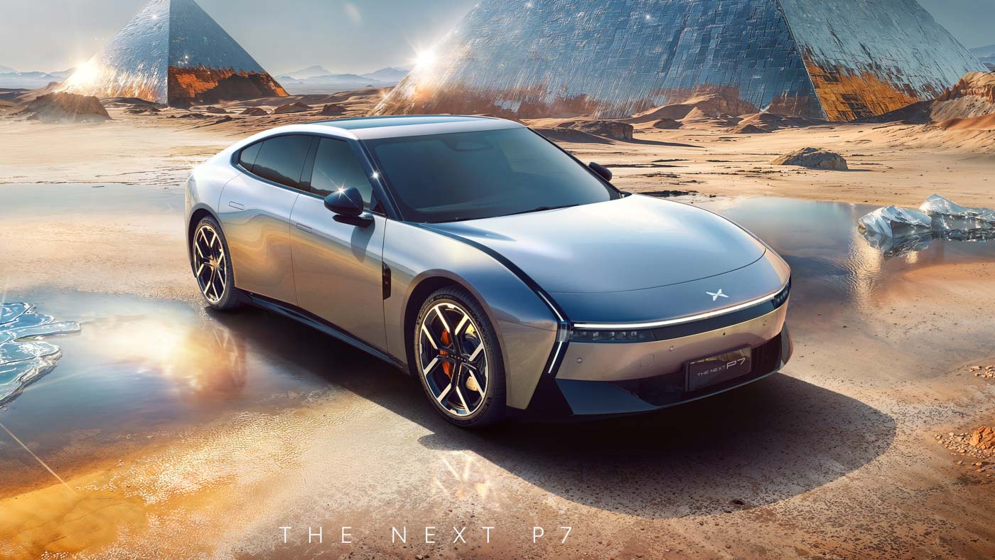 2nd-gen Xpeng P7 gets scissor doors, looks more Cyberpunk than the