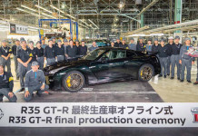 Godzilla retires from the road as the final Nissan R35 GT-R rolls off the production line