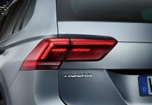 2019 Volkswagen Tiguan小幅度更新,添加Active Info Display和LED车尾灯