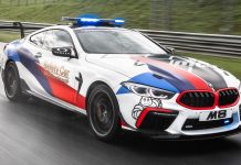 全新BMW M8 Competition悄悄的在上个周末MotoGP亮相